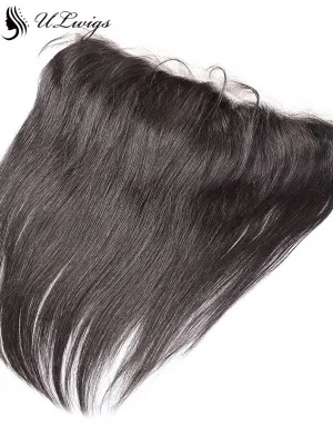 ULWIGS Ear To Ear 13*4 Lace Frontal With Straight Weaves For Women