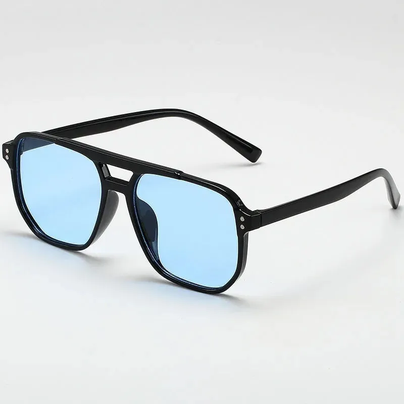 Unisex Polycarbonate UV400 Square Shades Sunglasses