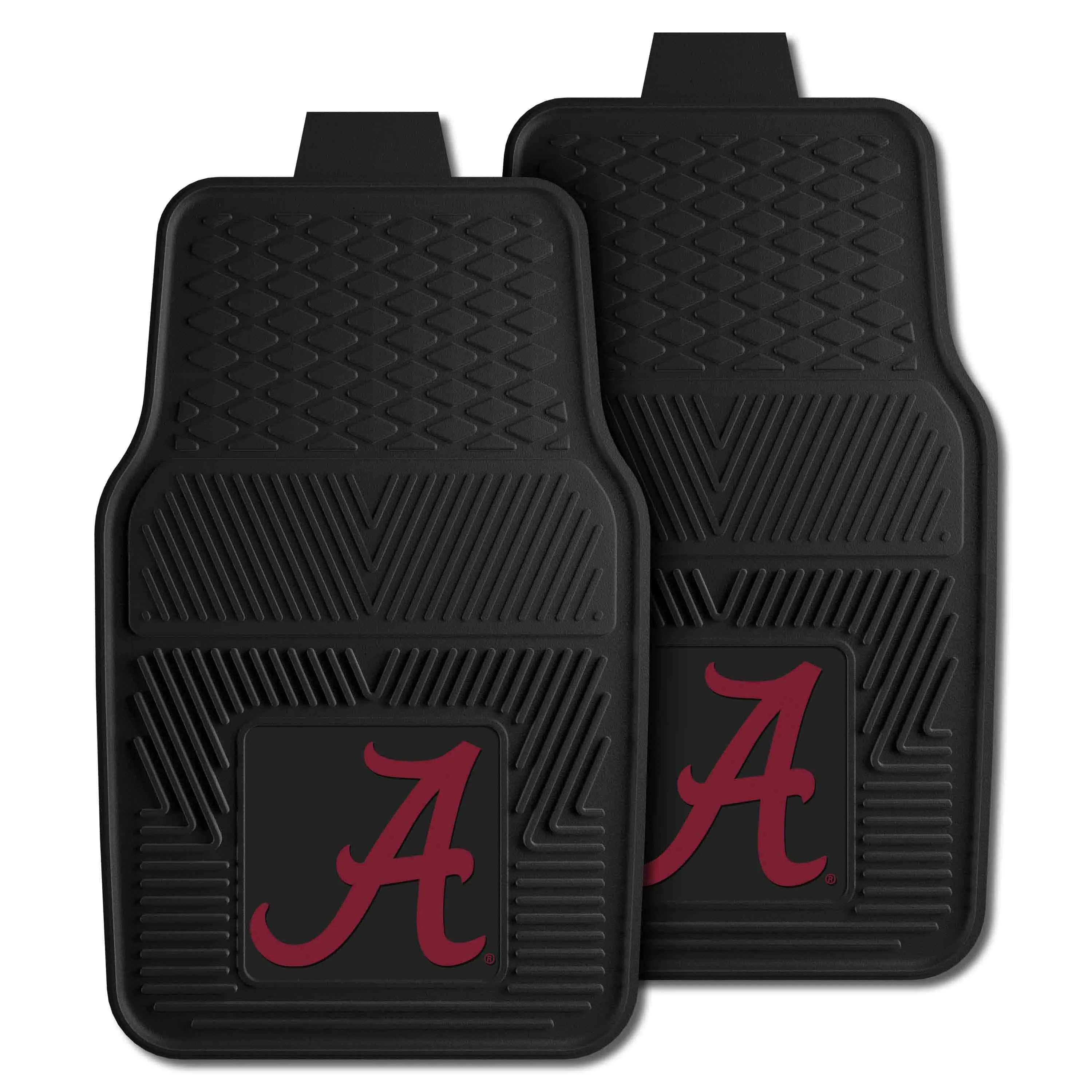 University of Alabama 2-pc Vinyl Car Mat Set