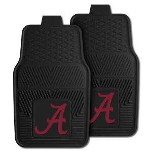 University of Alabama 2-pc Vinyl Car Mat Set