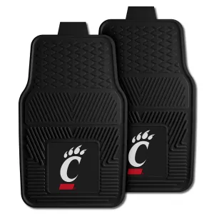 University of Cincinnati 2-pc Vinyl Car Mat Set