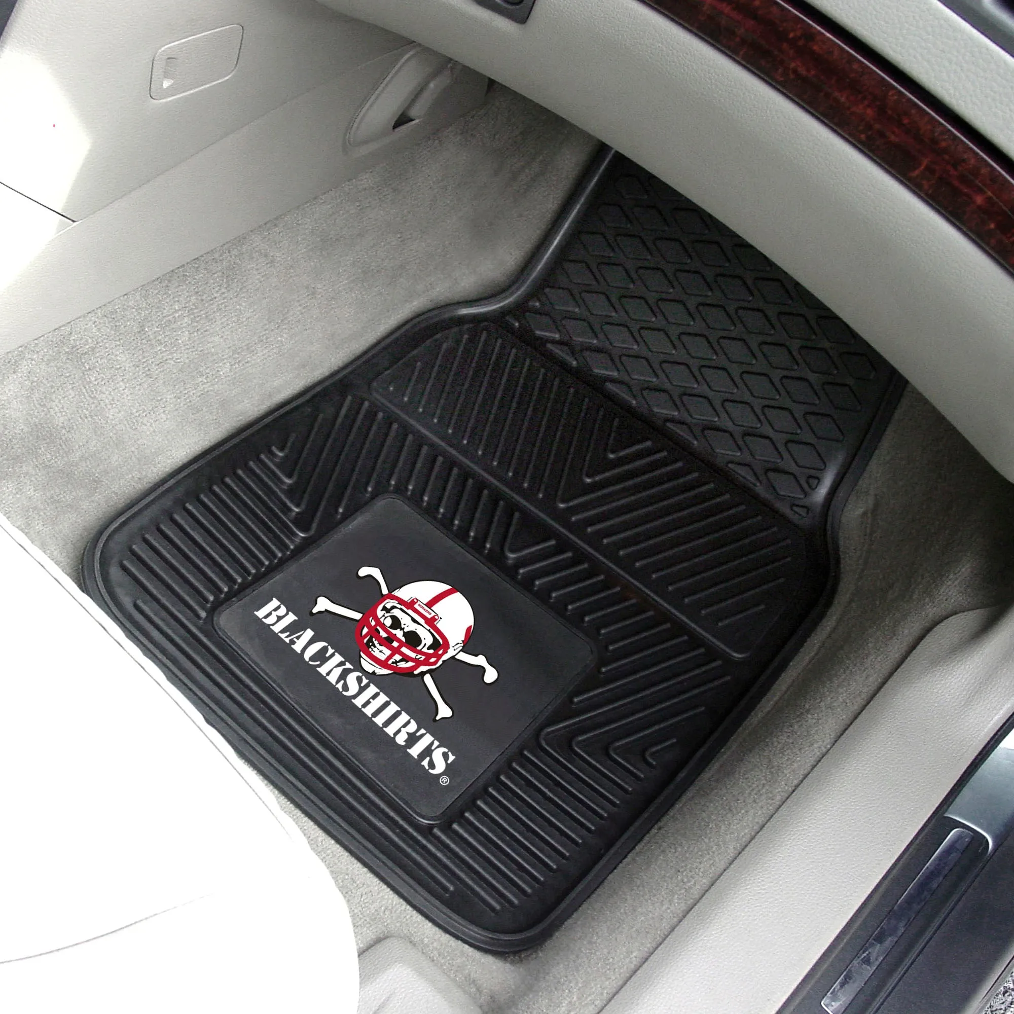 University of Nebraska 2-pc Vinyl Car Mat Set
