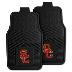 University of Southern California 2-pc Vinyl Car Mat Set
