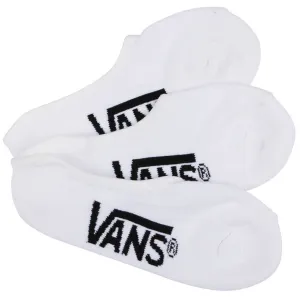 Vans - Classic Super No Show White Socks (3 Pack)