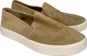 Vince Tan Slip On Suede Sneakers UK 4.5