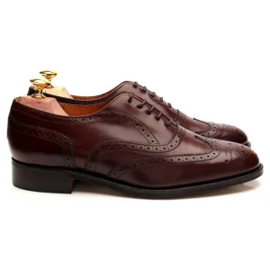 Vintage Brown Leather Oxford Brogue UK 7 EE