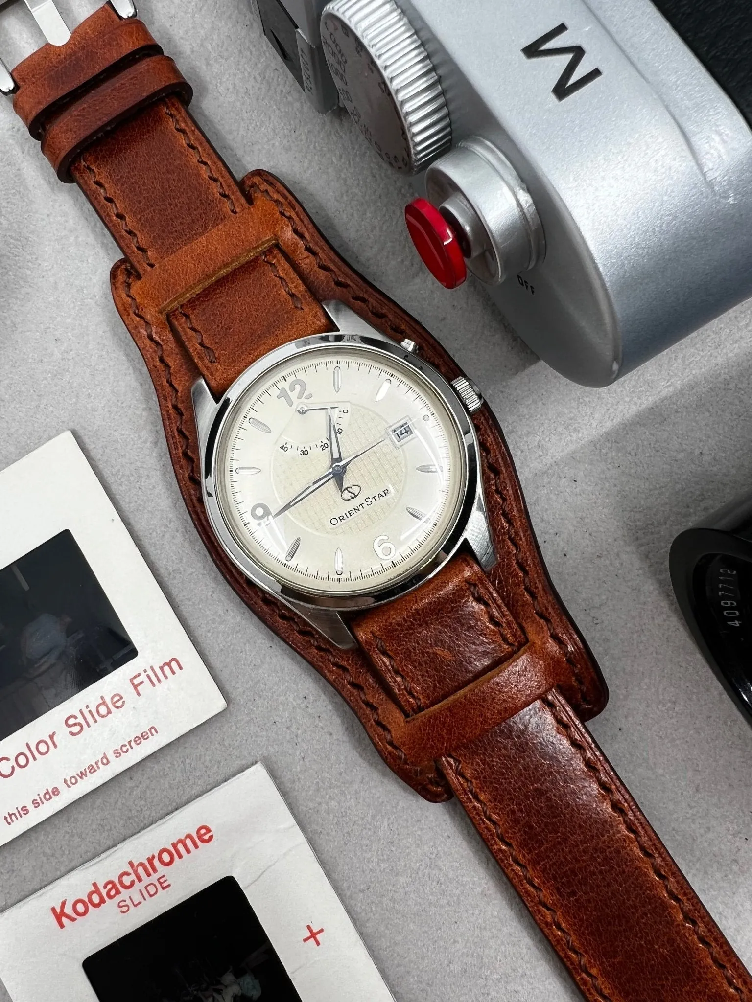 Vintage Brown Leather Watch Strap 19mm 20mm 21mm 22mm with Cuff base, Leather Bund Strap, Handmade Watch Band, Birthday or Anniversary Gift Ideas
