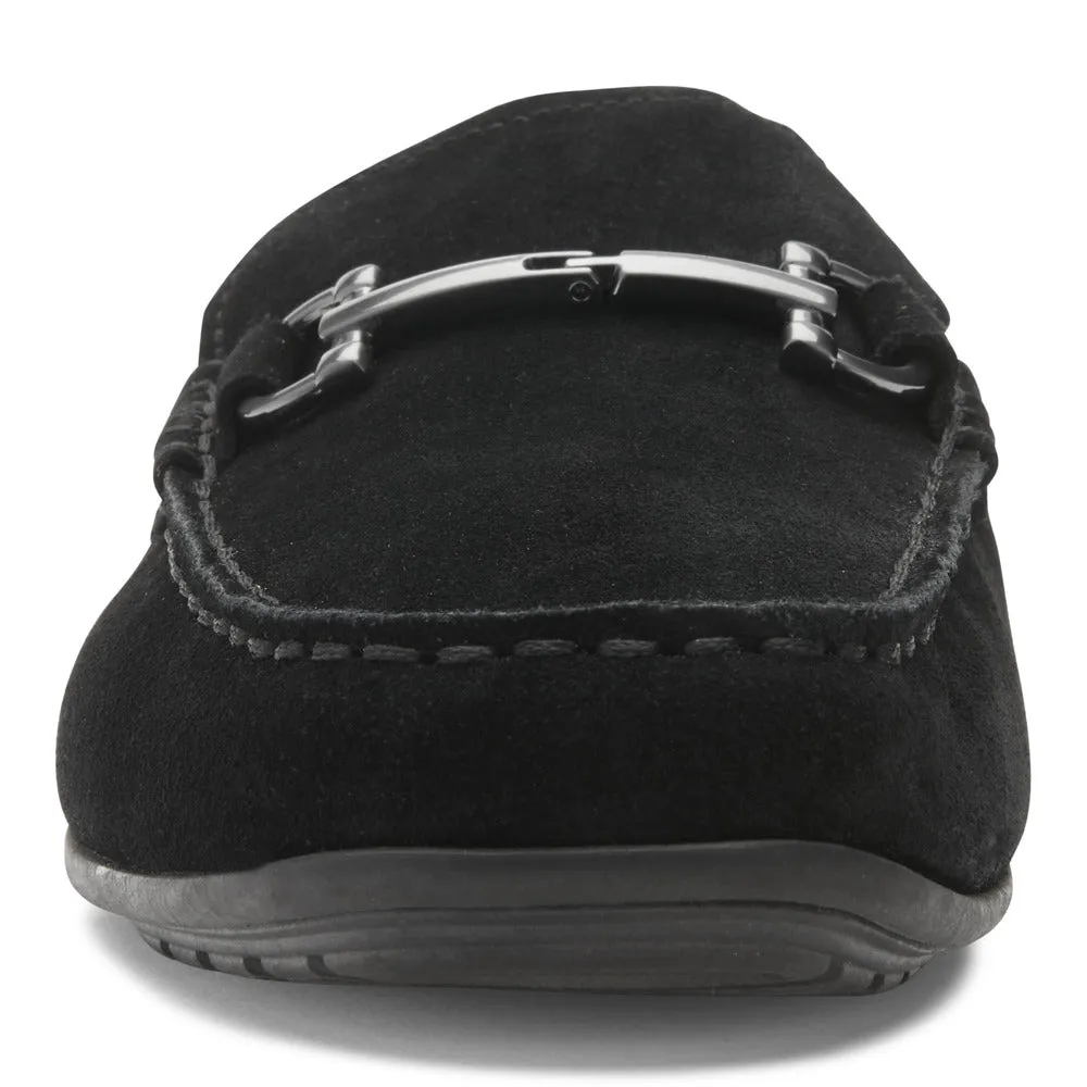 Vionic Mason Driving Moc Black Suede