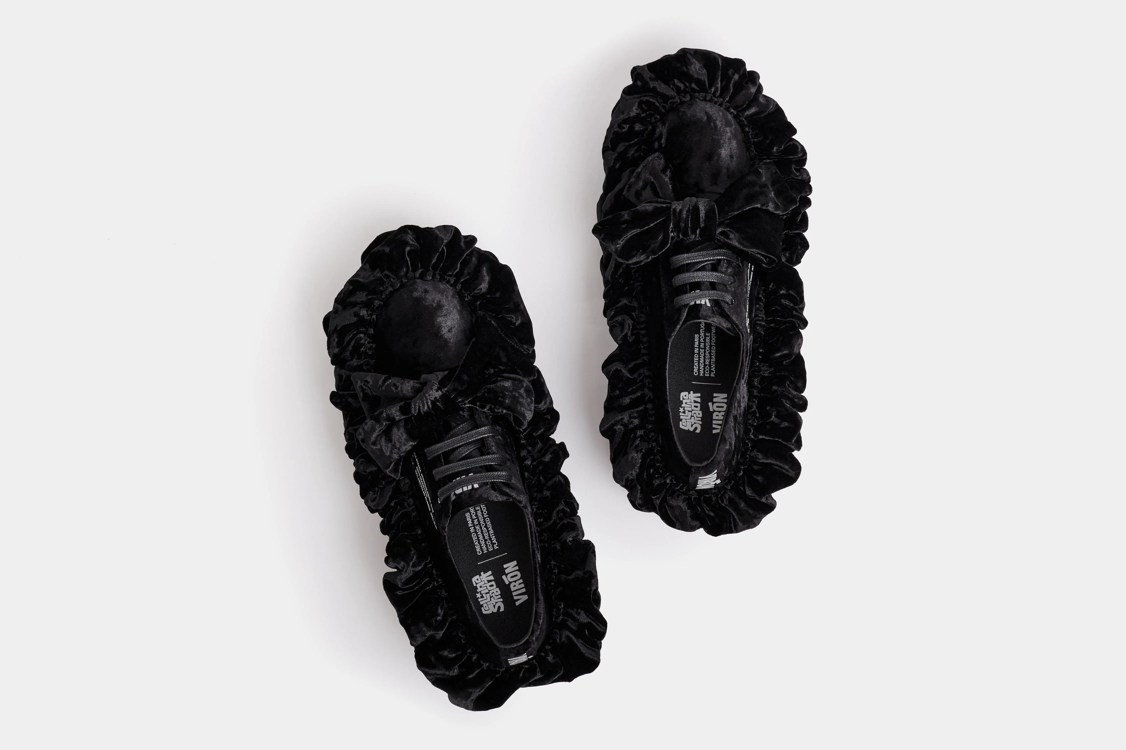 Virón MONARCH SHOE BLACK VELVET
