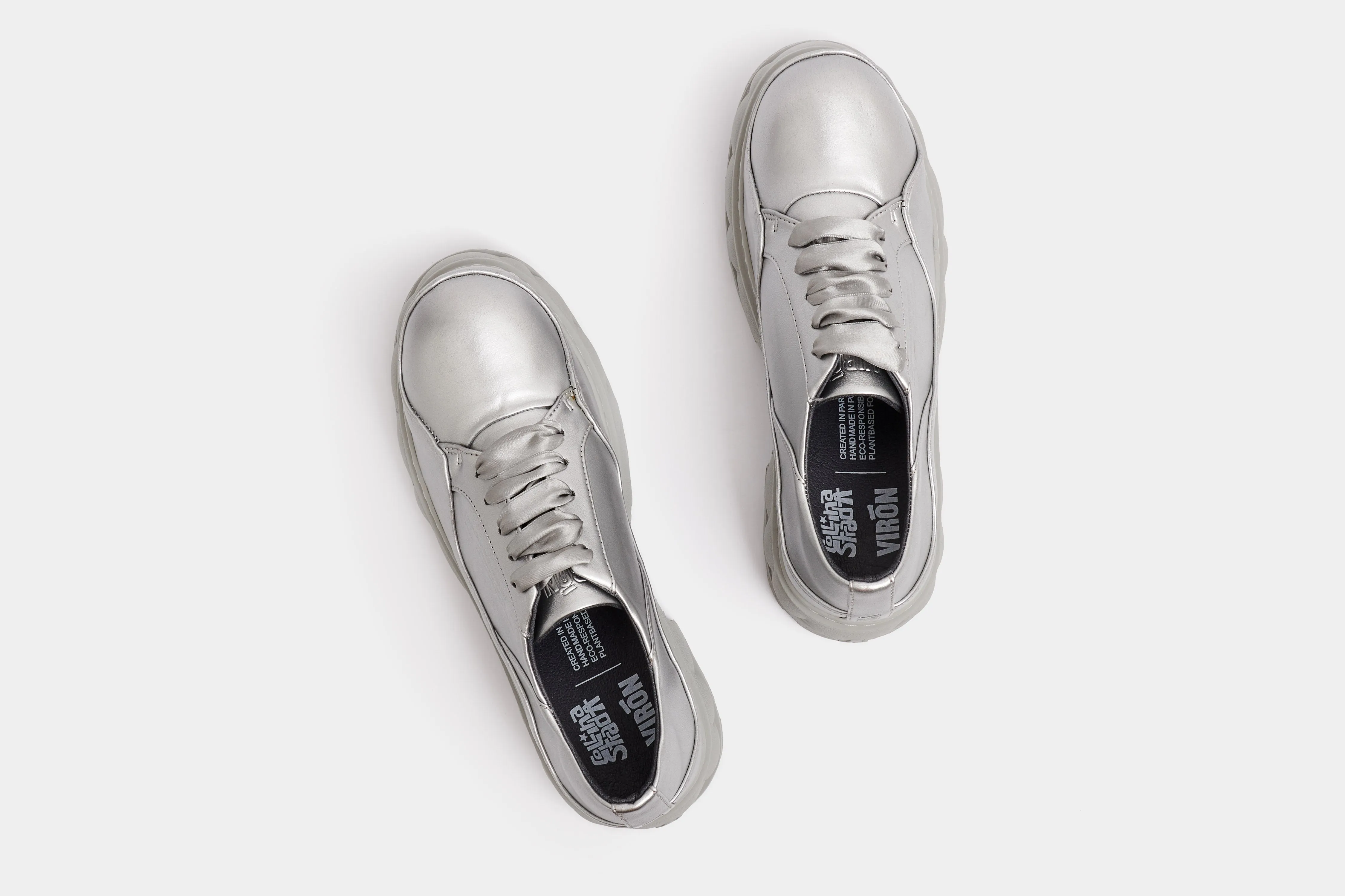 Virón MONARCH SHOE SILVER APPLE