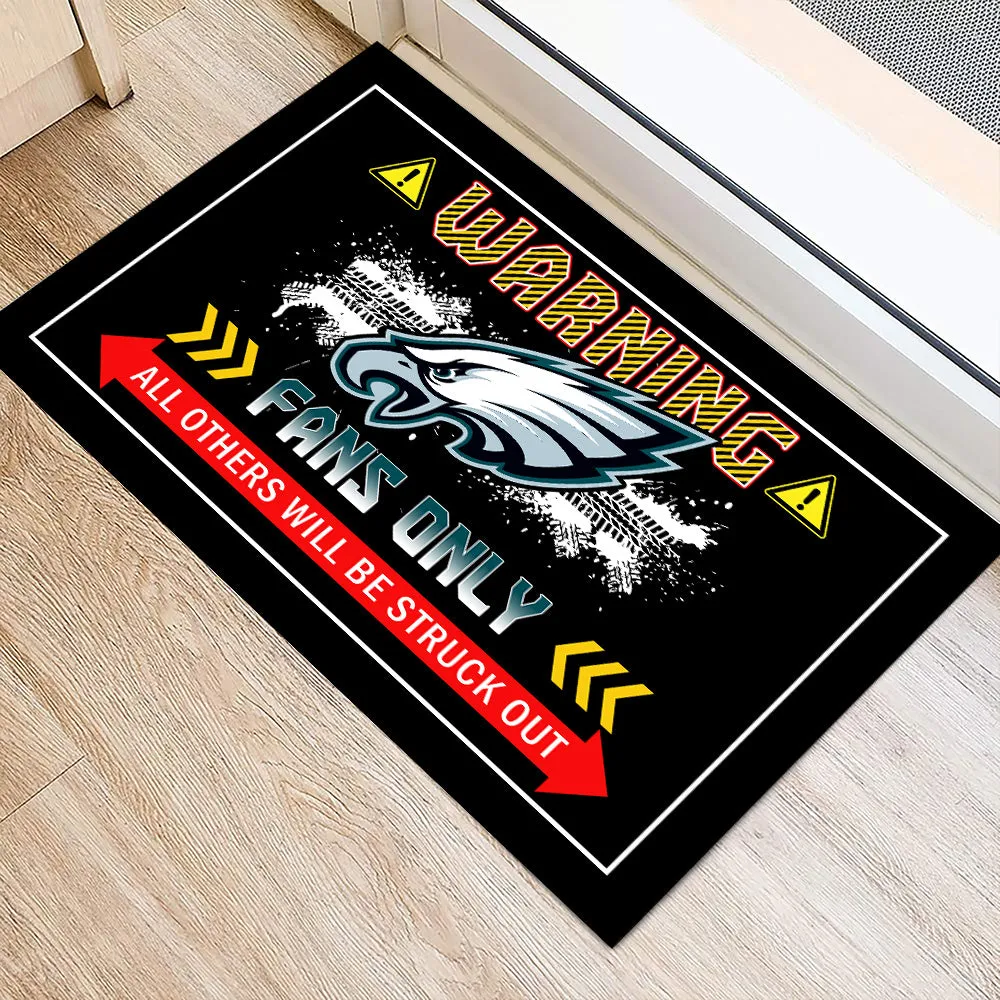 Warning Fans Only Doormat - Anti Slip Indoor Doormat - PLDPAEG