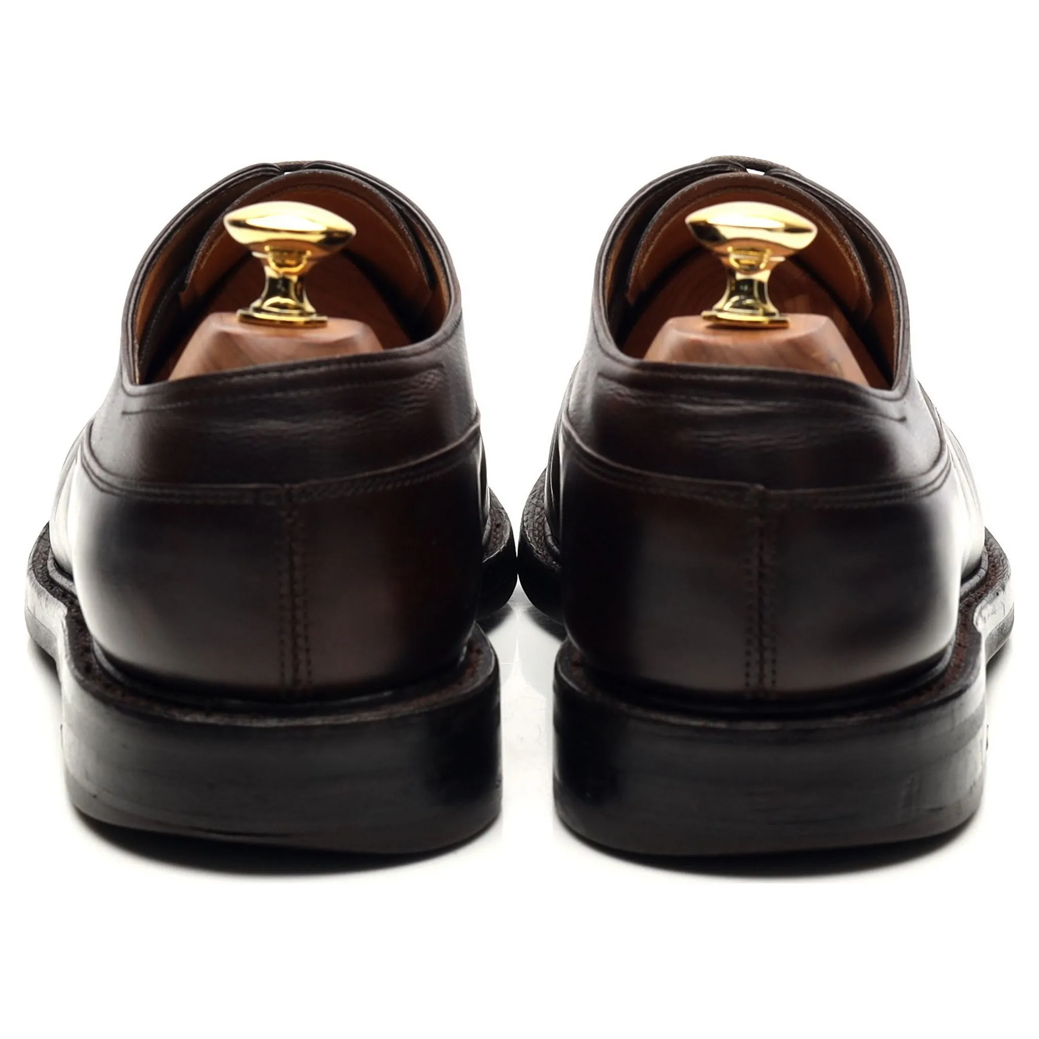 'Weir' Burgundy Museum Leather Oxford UK 6.5 E