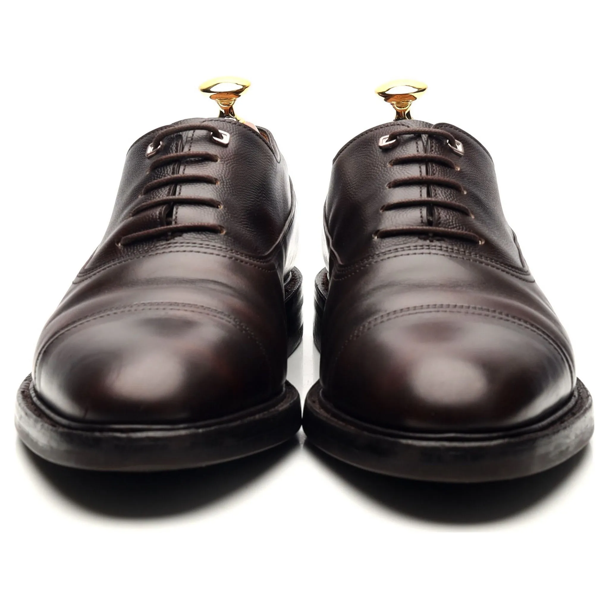 'Weir' Burgundy Museum Leather Oxford UK 6.5 E