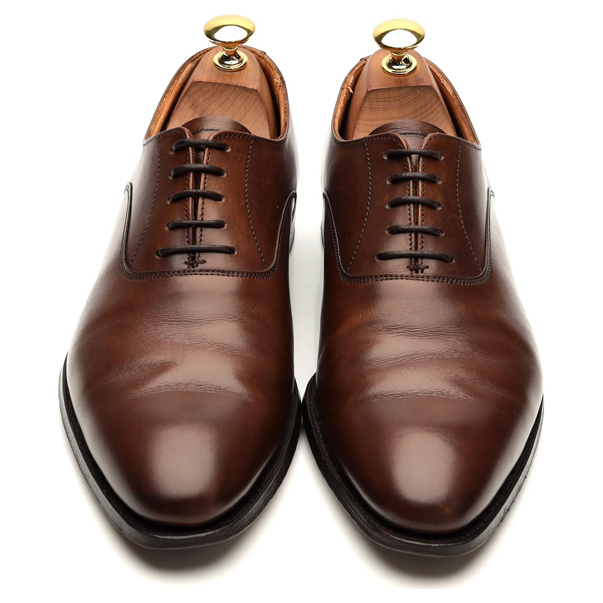 'Wembley' Brown Leather Oxford UK 6.5 E