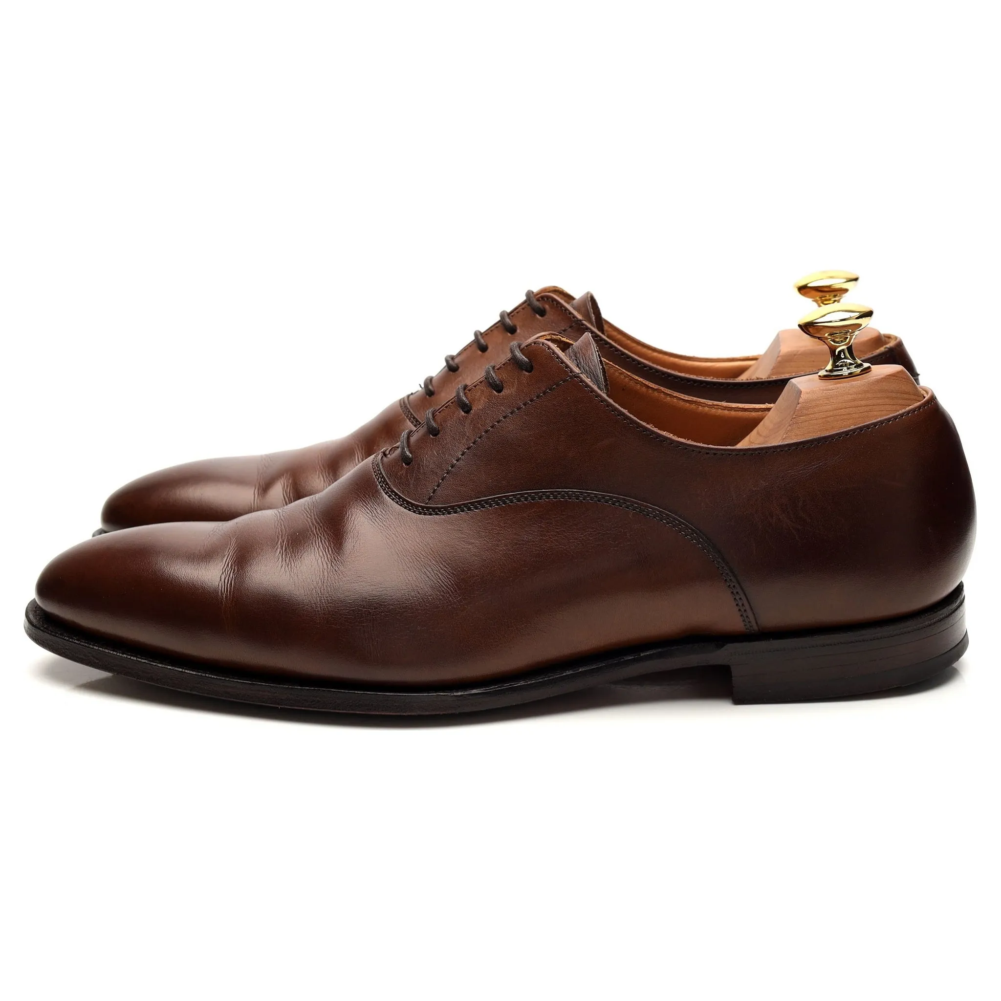 'Wembley' Brown Leather Oxford UK 6.5 E