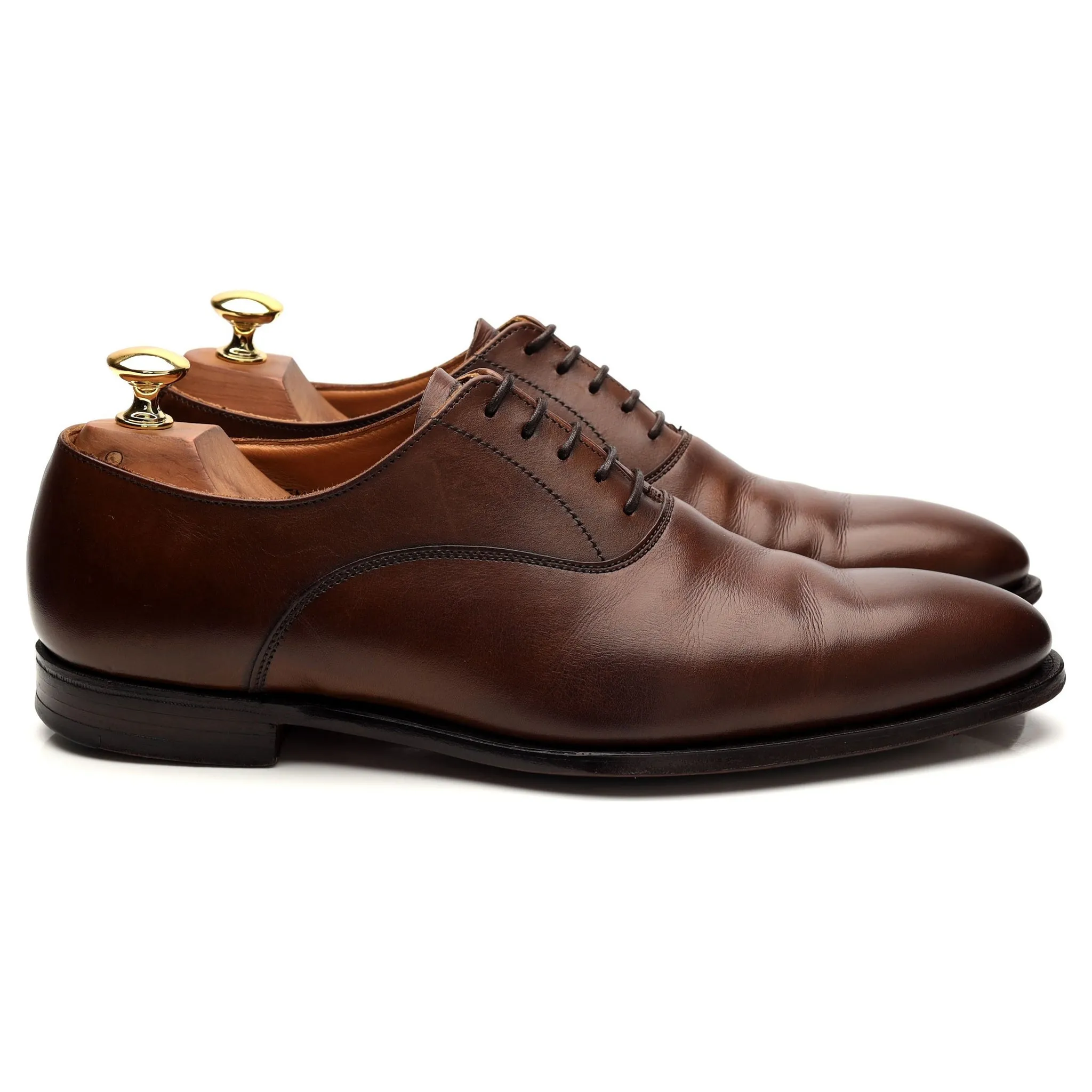 'Wembley' Brown Leather Oxford UK 6.5 E
