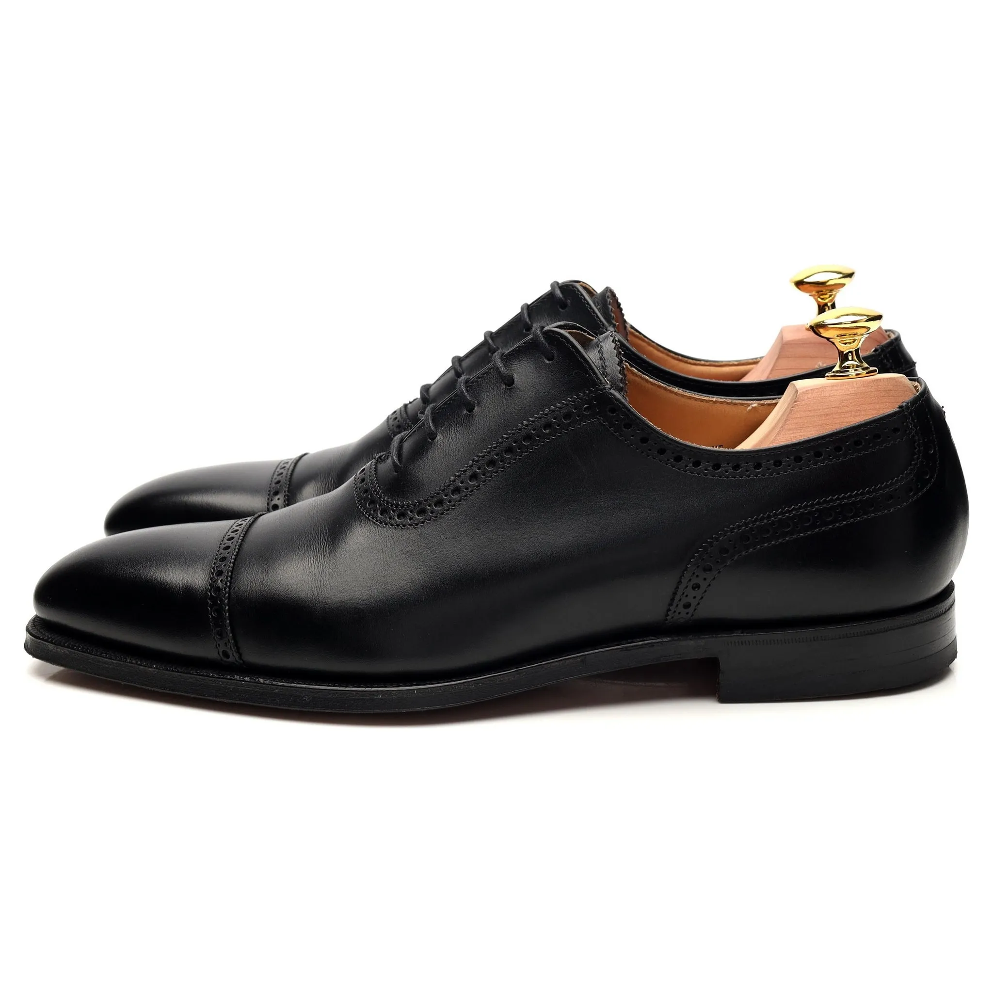 'Westbourne' Black Leather Oxford UK 7 E
