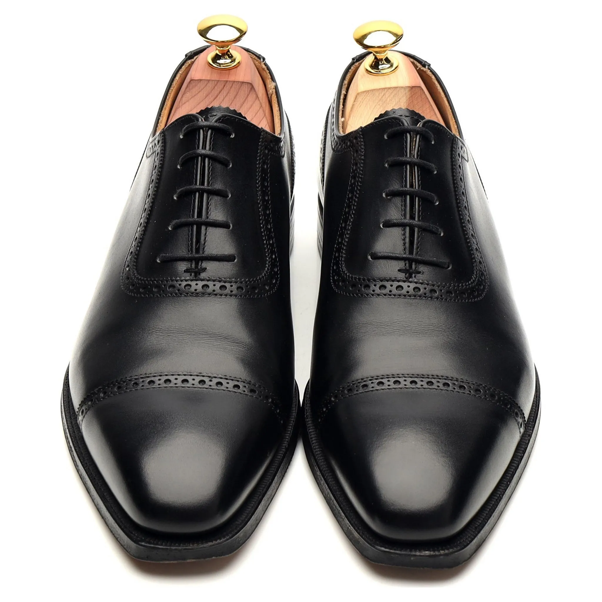 'Westbourne' Black Leather Oxford UK 7 E