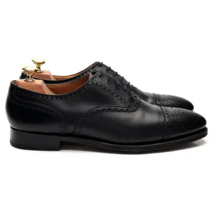 'Westfield' Black Leather Oxford Brogue UK 8 E