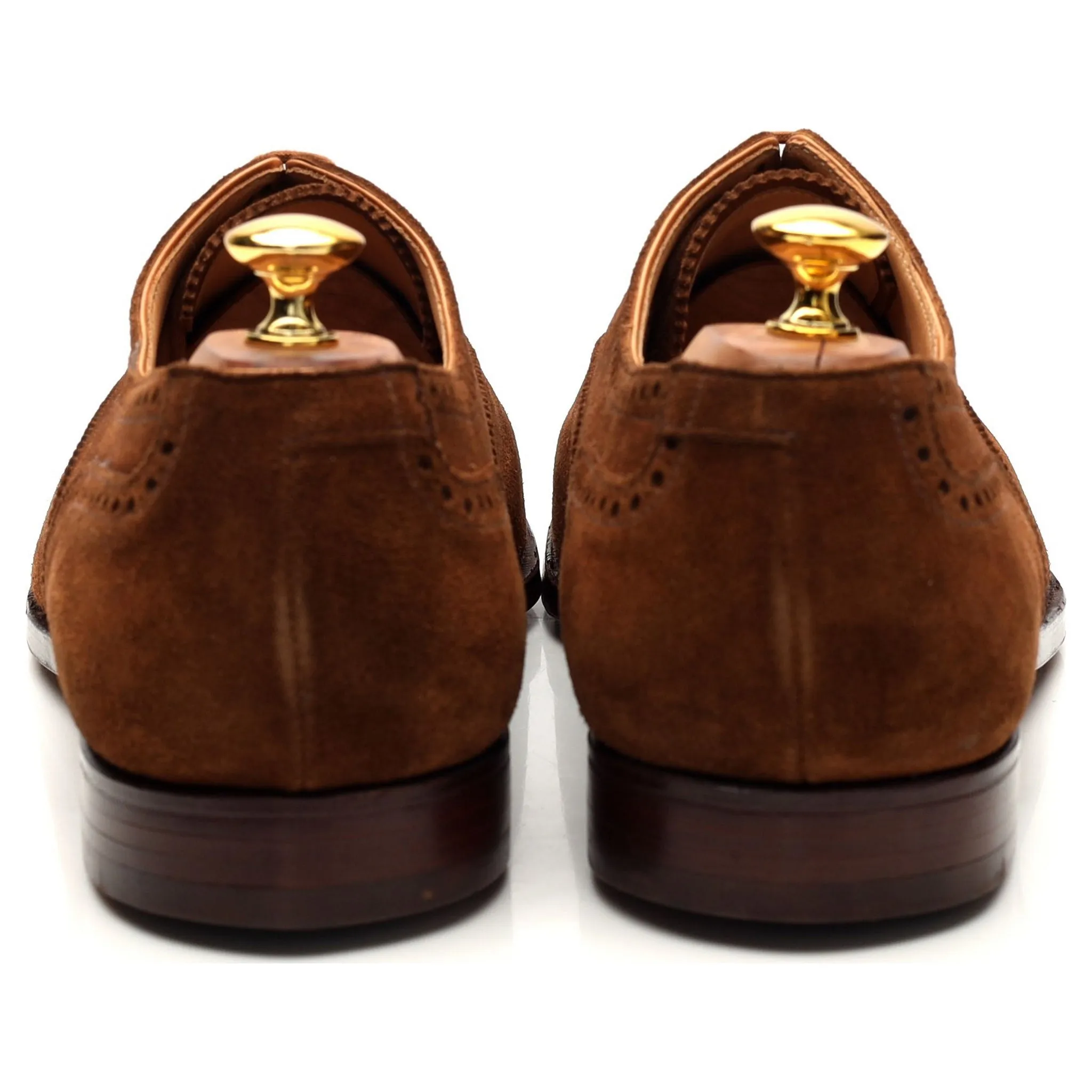 'Westfield' Brown Suede Oxford Brogue UK 12 E