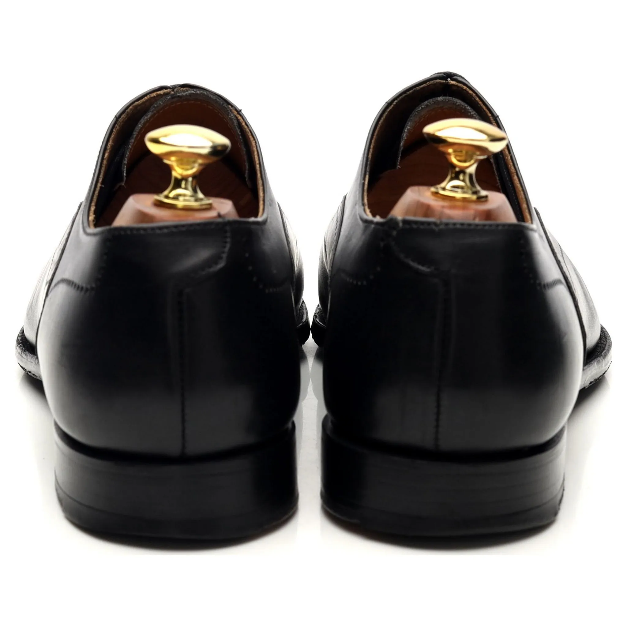 'Weybridge' Black Leather Oxford Brogue UK 8.5 E