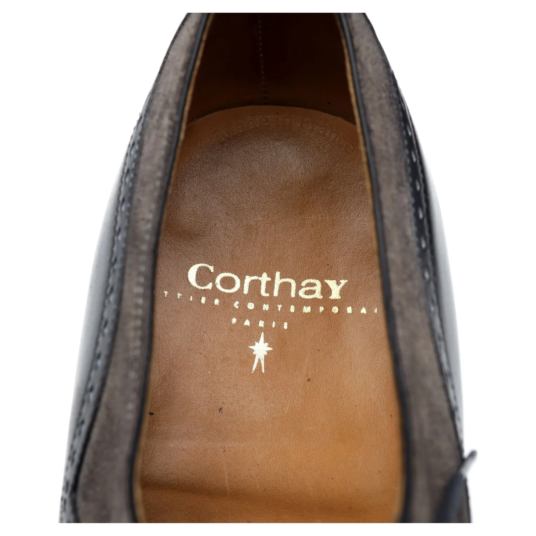 'Wilfrid' Blue Leather Oxford UK 5.5