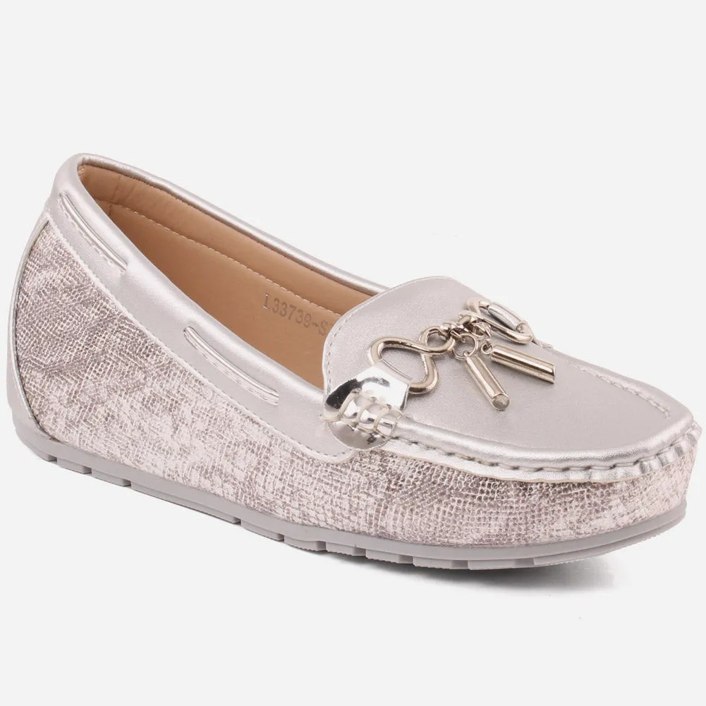 Women "MAI" Slip On Moccasins