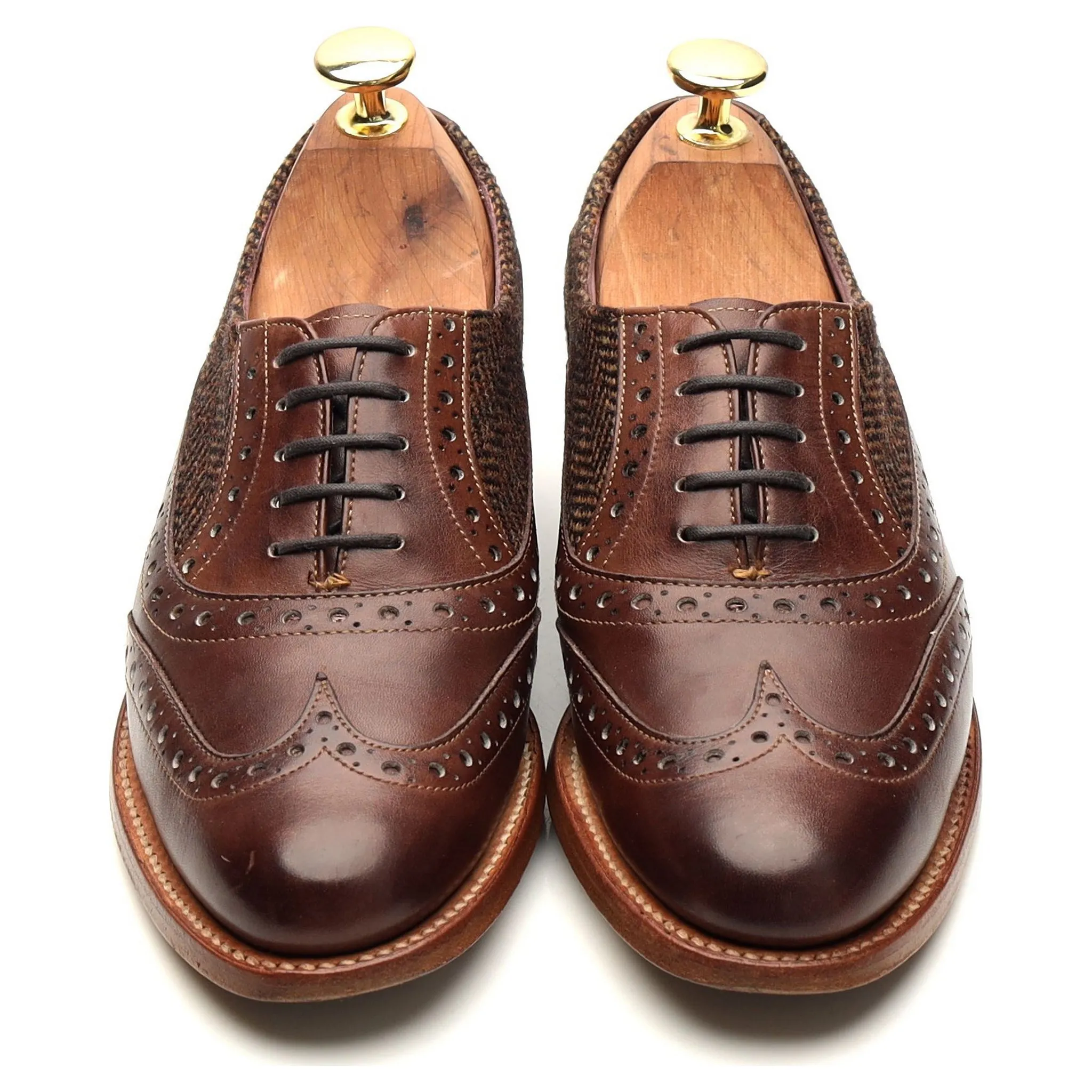 Women's 'Freya' Brown Leather Oxford UK 3 D