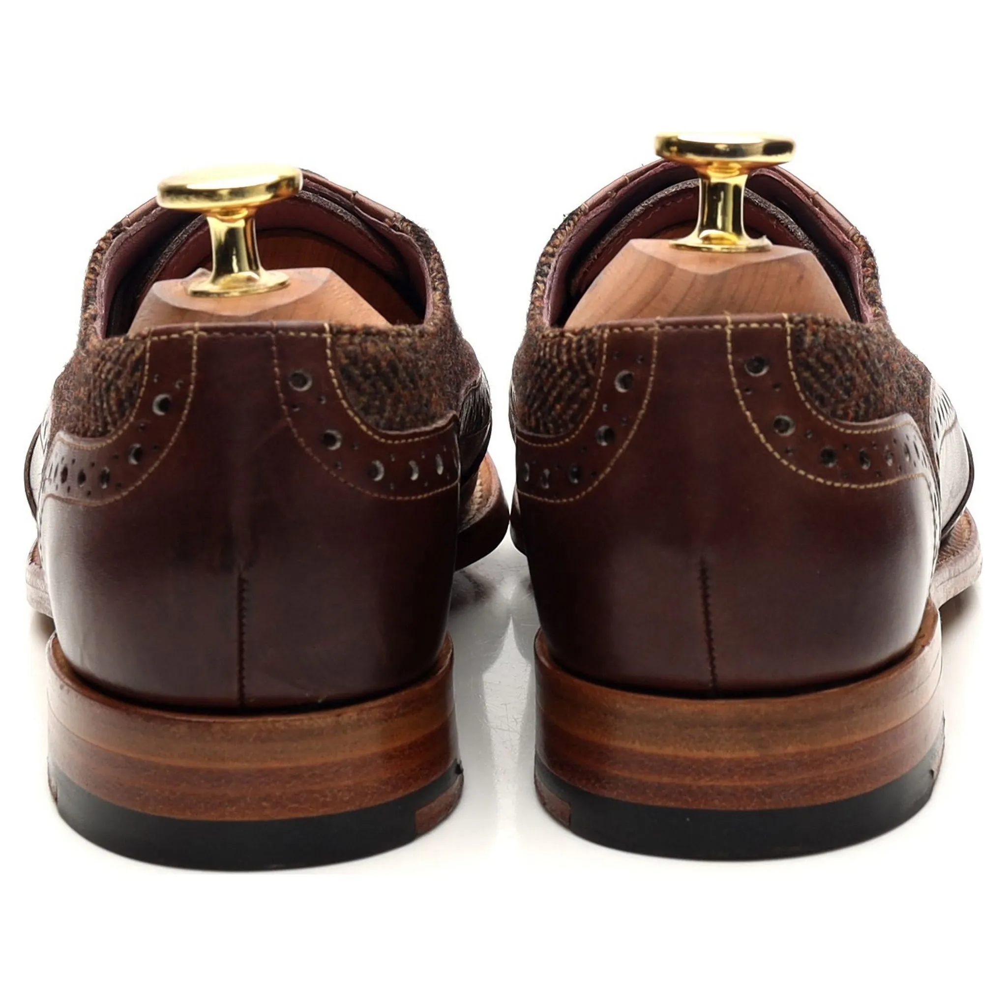 Women's 'Freya' Brown Leather Oxford UK 3 D