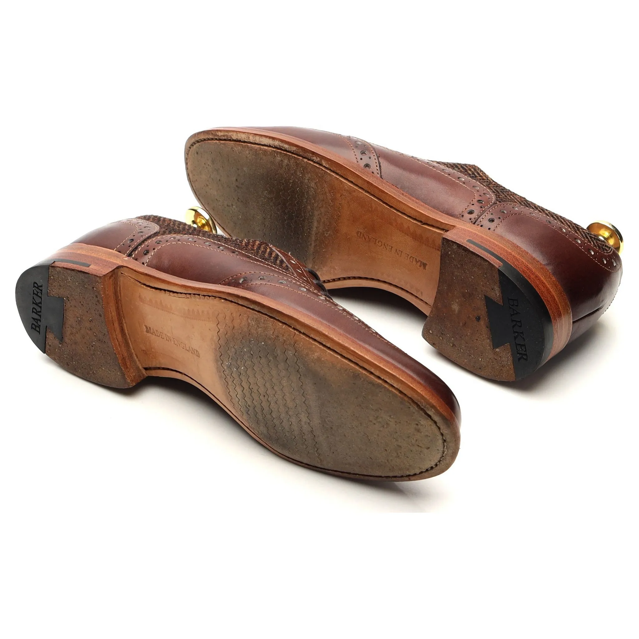 Women's 'Freya' Brown Leather Oxford UK 3 D