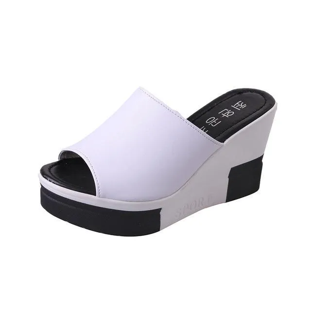 Women's Sandals Peep-Toe Shoes