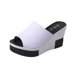 Women's Sandals Peep-Toe Shoes