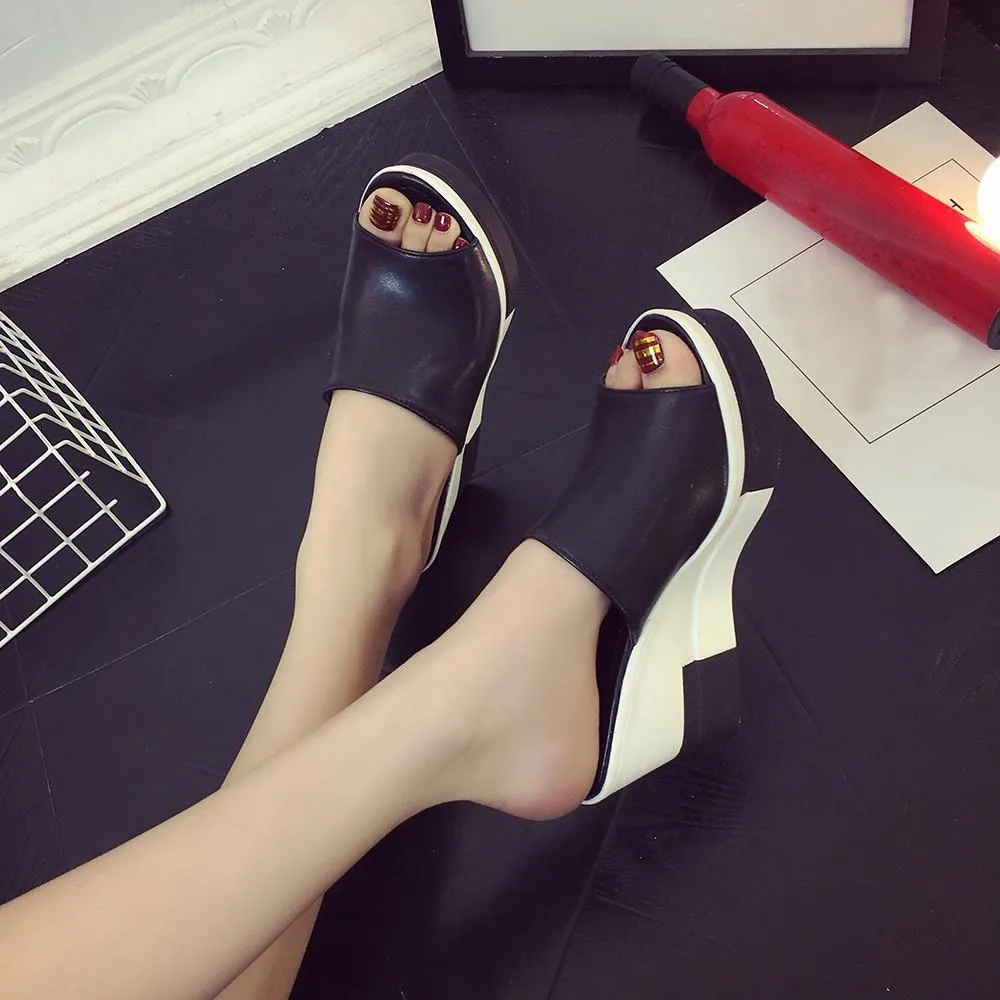 Women's Sandals Peep-Toe Shoes