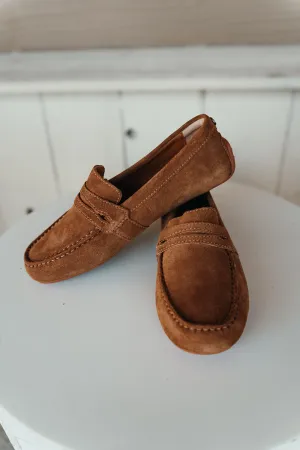 Women's Selene Driving Moc Caramel Suede 10061294