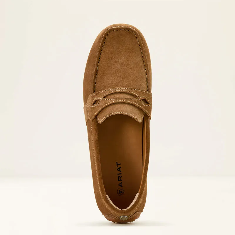 Women's Selene Driving Moc Caramel Suede 10061294