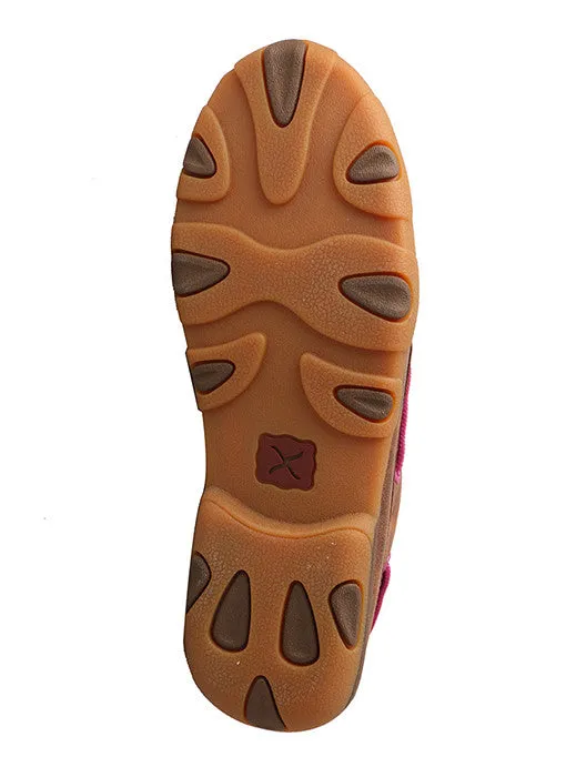 Women’s Twisted X Driving Mocs- Brown / Purple