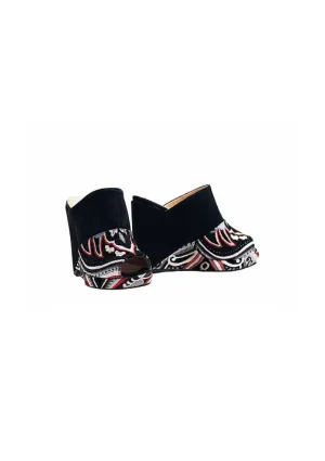 Zeyzani Dark Angel Wedge - Slip On Final Sale